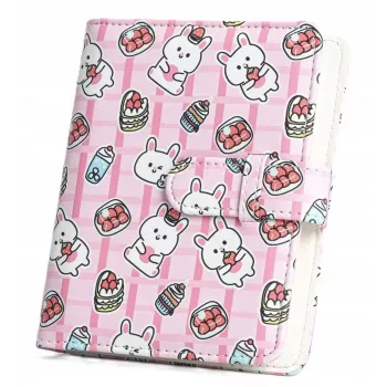 LOVEINSTANT fotoalbum 64 fotiek pre Fujifilm Instax Mini 99 41 12 40 11 Evo LiPlay Link, dizajn Strawberry Rabbits