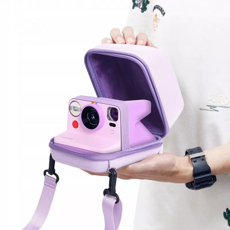 LOVEINSTANT puzdro pre Polaroid Now, Now+, Onestep+, Onestep 2 VF – fialová