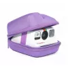 LOVEINSTANT tvrdé EVA puzdro na kameru pre Polaroid Go - fialová