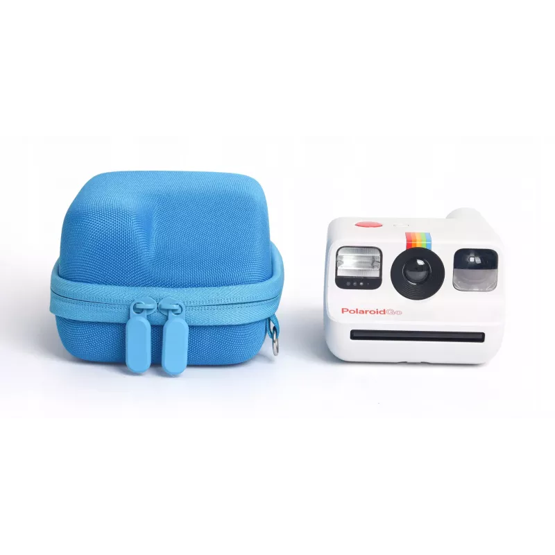 LOVEINSTANT tvrdé ochranné puzdro pre Polaroid Go Instant Camera - modrá