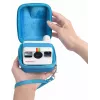 LOVEINSTANT tvrdé ochranné puzdro pre Polaroid Go Instant Camera - modrá