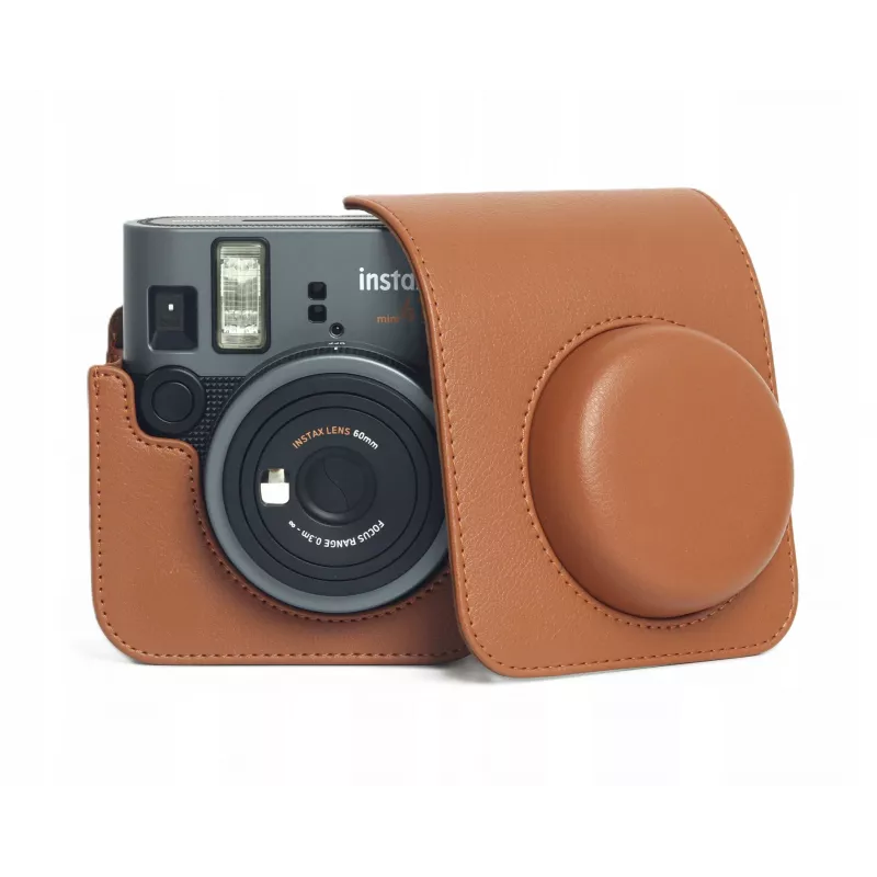 LOVEINSTANT puzdro pre kameru Fujifilm Instax Mini 41, hnedá
