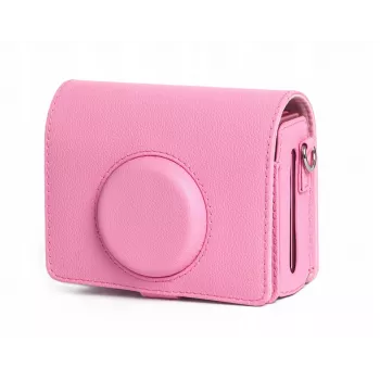 LOVEINSTANT puzdro obal na kameru pre Fujifilm Instax Mini Evo, ružová