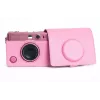 LOVEINSTANT puzdro obal na kameru pre Fujifilm Instax Mini Evo, ružová