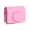 LOVEINSTANT puzdro obal na kameru pre Fujifilm Instax Mini Evo, ružová