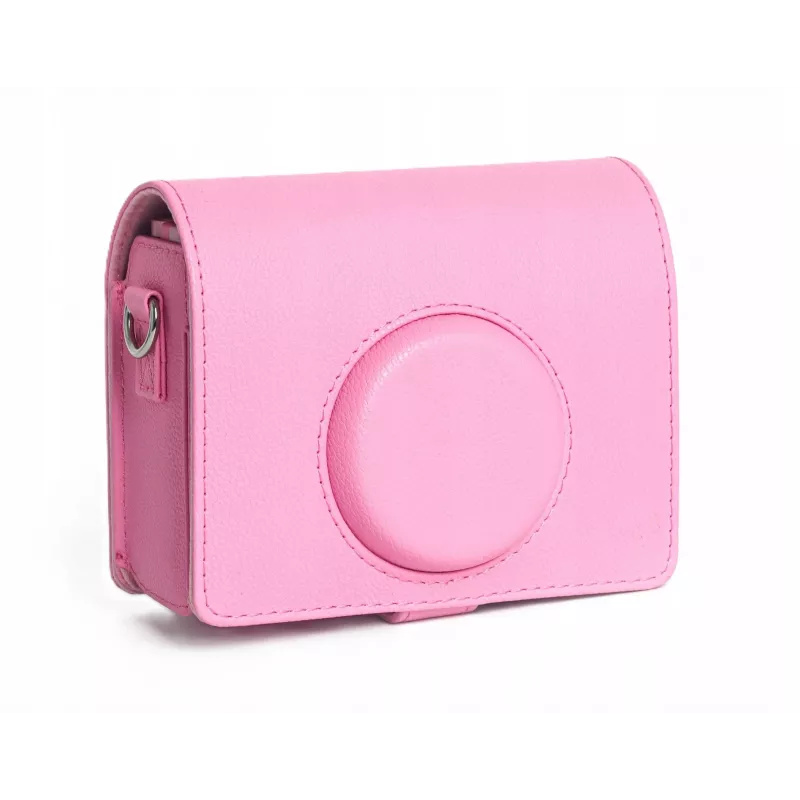 LOVEINSTANT puzdro obal na kameru pre Fujifilm Instax Mini Evo, ružová