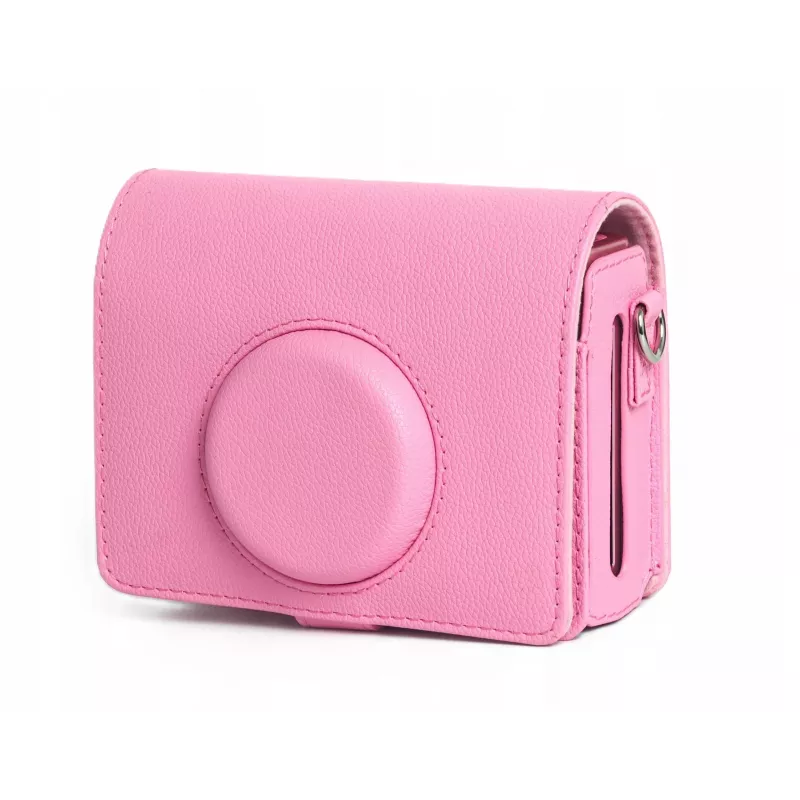 LOVEINSTANT puzdro obal na kameru pre Fujifilm Instax Mini Evo, ružová