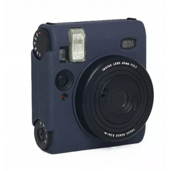 LOVEINSTANT silikónové ochranné puzdro pre Fujifilm Instax Mini 99 - tmavomodrá