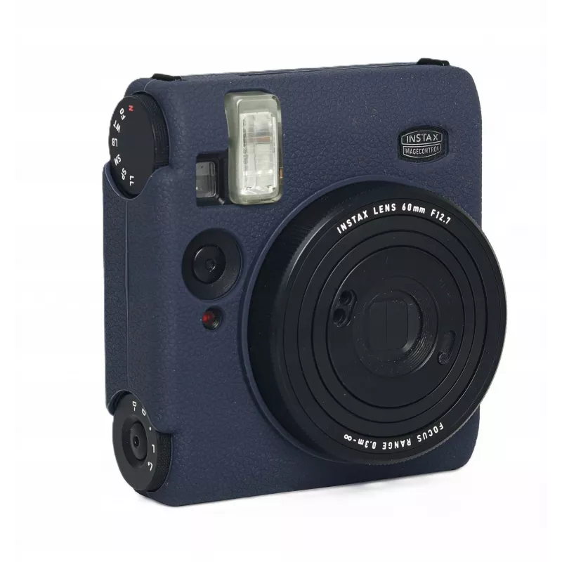 LOVEINSTANT silikónové ochranné puzdro pre Fujifilm Instax Mini 99 - tmavomodrá