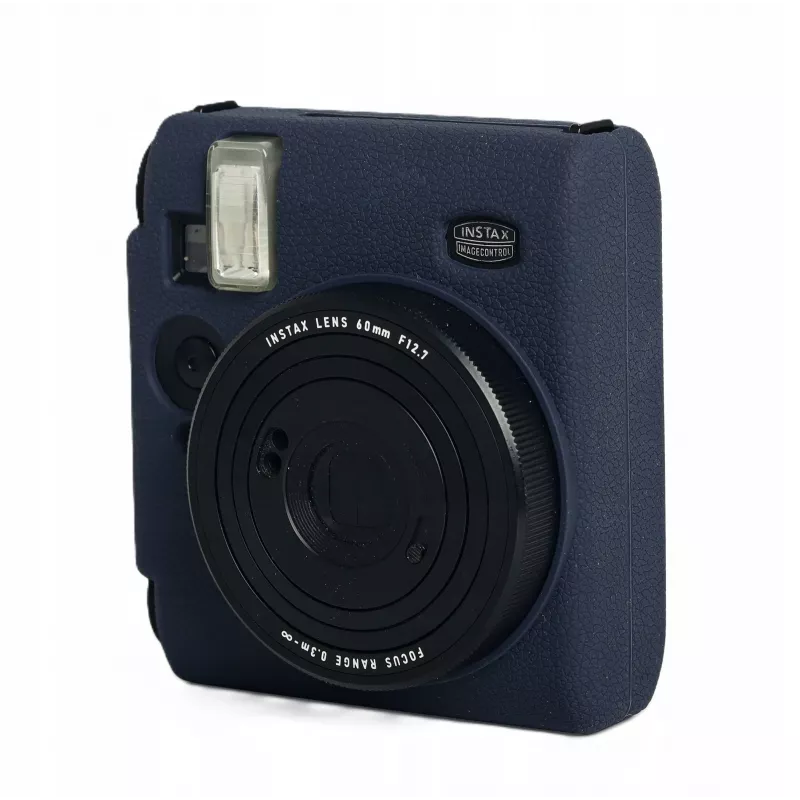 LOVEINSTANT silikónové ochranné puzdro pre Fujifilm Instax Mini 99 - tmavomodrá