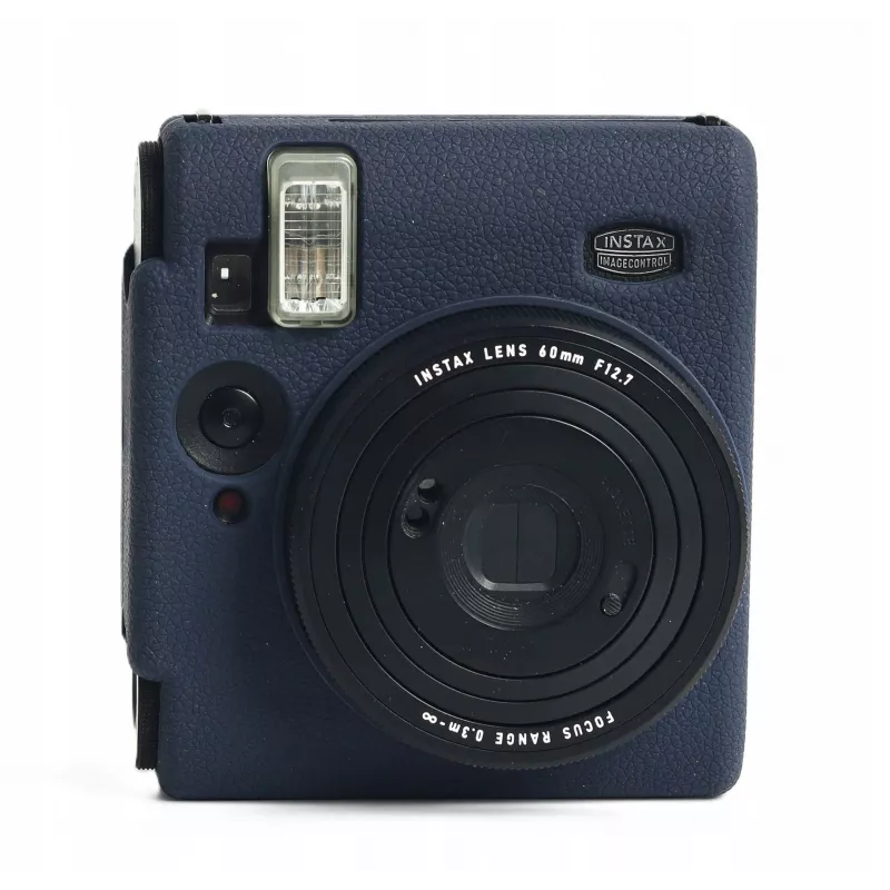 LOVEINSTANT silikónové ochranné puzdro pre Fujifilm Instax Mini 99 - tmavomodrá