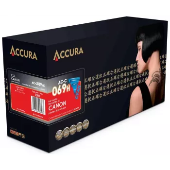 Accura kompatibilná tonerová kazeta Canon CRG-069H (5097C002), azúrová, XL High Yield