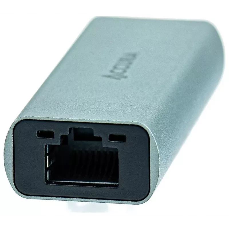 ACCURA USB-C na RJ45 Gigabit Ethernet adaptér, Space Grey