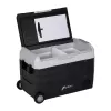HCALORY D55M+ Car Cooler s Bluetooth, 55L, kompresor, -20°C až +20°C, DC 12V/24V, AC 100-240V, čierna