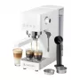 AMZCHEF CE-EM3131-WT piestový kávovar (biela) - 20 Bar espressomaschine s parnou tryskou