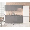 STOLKAR Cosmo Design ANIKA Graphite/Graphite 2.0 sada kuchynského nábytku - 6-dielna