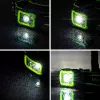 VAYOX VA0187 akumulátorová čelová lampa, 750 lm, CREE + SMD, pohybový senzor, IP66