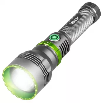 VAYOX VA0363 LED baterka 1000 lm, nabíjateľná, USB-C, powerbanka, čierna