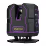 Ermenrich LV30 PRO Laserová vodováha - 3x360° zelená 12 línií, samonivelačná, IP54