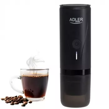Adler AD 4400 Prenosný kávovar, 20 bar, čierny