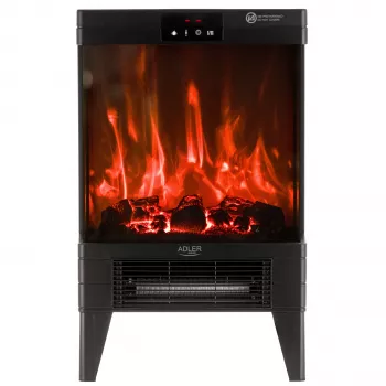 Adler AD 7755 keramický PTC ohrievač vzduchu 2000W s diaľkovým ovládačom, čierny