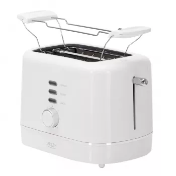 Adler AD 3224 biely toaster 750W 2 štrbiny