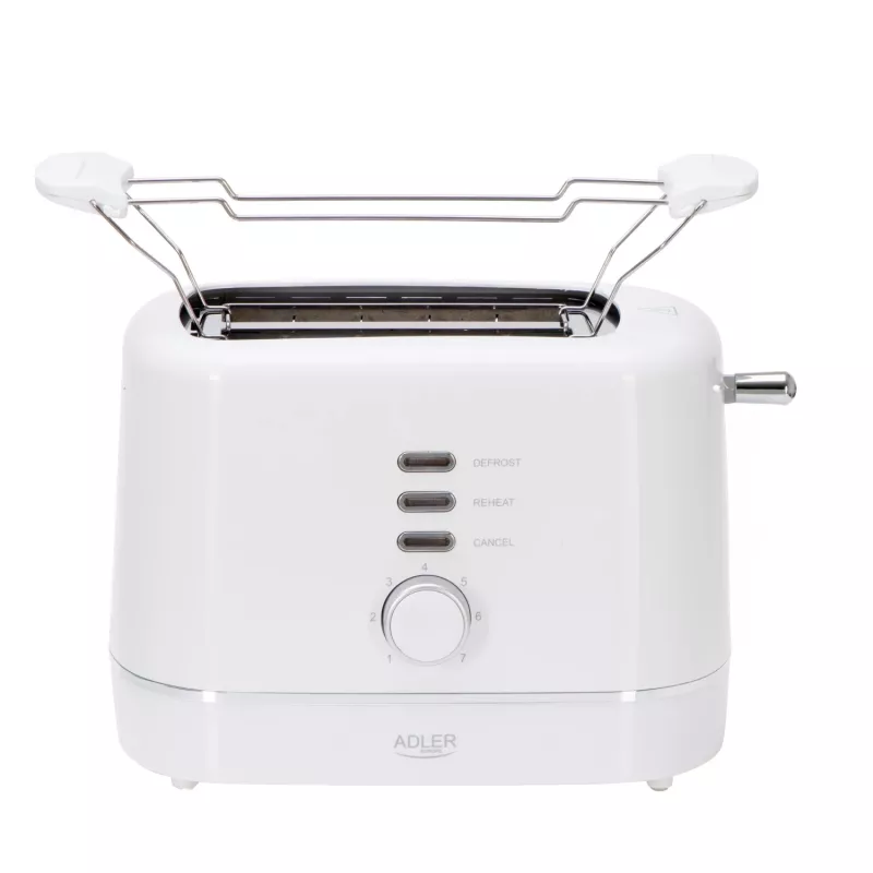 Adler AD 3224 biely toaster 750W 2 štrbiny