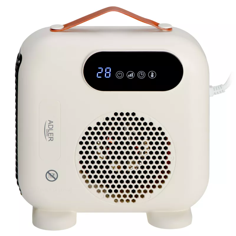 Adler AD 7756 keramický ohrievač vzduchu 1500W čierny
