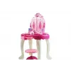 LEAN TOYS Toaletný stolík so svetlom a zvukom, stolička, MP3 vstup, mágia