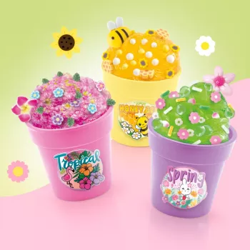 EPEE So Slime DIY Slime Shakers Floral Creations 3 kvetináče kreatívna sada