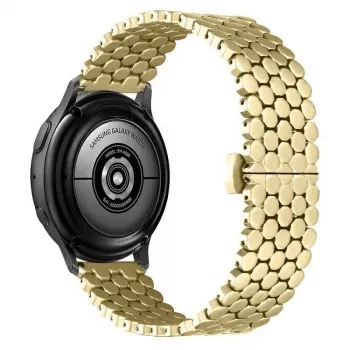 Beline Remienok na hodinky 20mm kovový voštinový zlatý