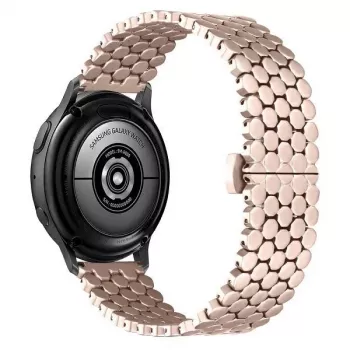 Beline Remienok na hodinky 20mm kovový voštinový ružové zlato