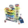 LEAN TOYS interaktívne viacposchodové parkovisko pre autá, svetlá a zvuky