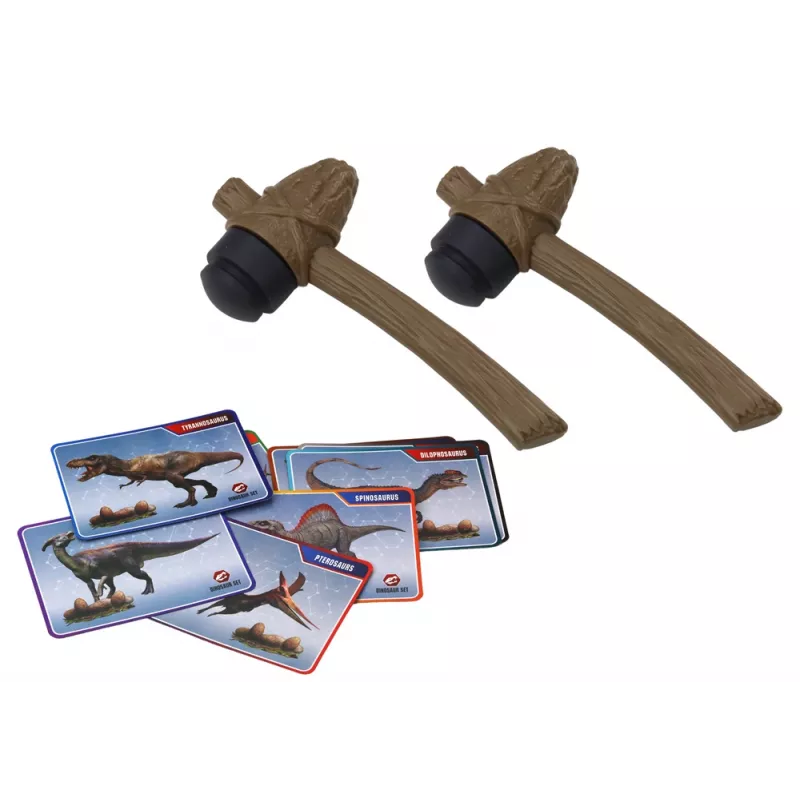 LEAN TOYS Arkádová hra Whac-a-mole Dinosaury stôl