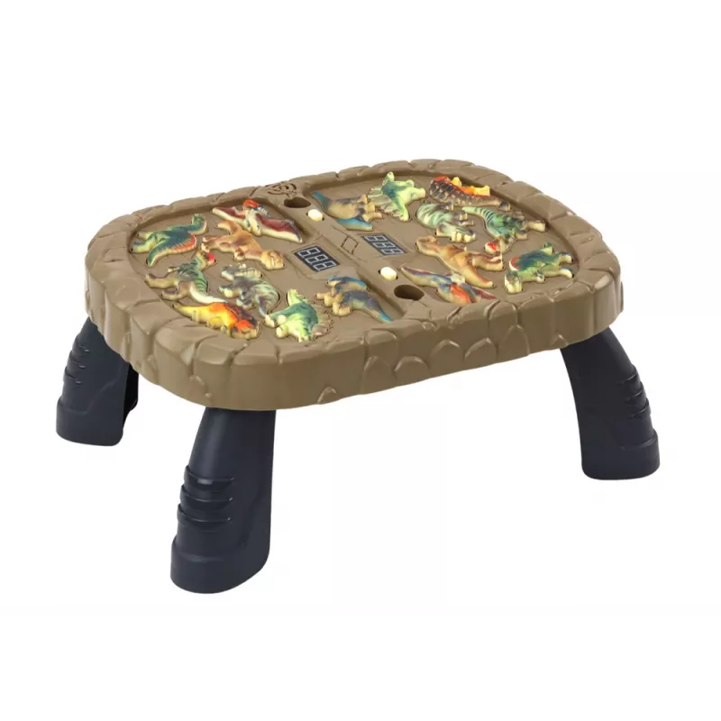 LEAN TOYS Arkádová hra Whac-a-mole Dinosaury stôl