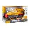 LEAN TOYS Off-road auto Dinosaur Friction Drive sklápačka oranžová