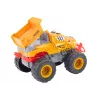 LEAN TOYS Off-road auto Dinosaur Friction Drive sklápačka oranžová