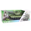 LEAN TOYS Tank vojenské vozidlo DIY rozoberanie zvuky sada pruženia