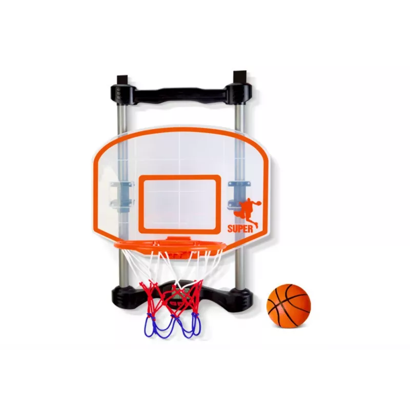 LEAN TOYS Domáci basketbalový kôš lopta pumpa nastaviteľný