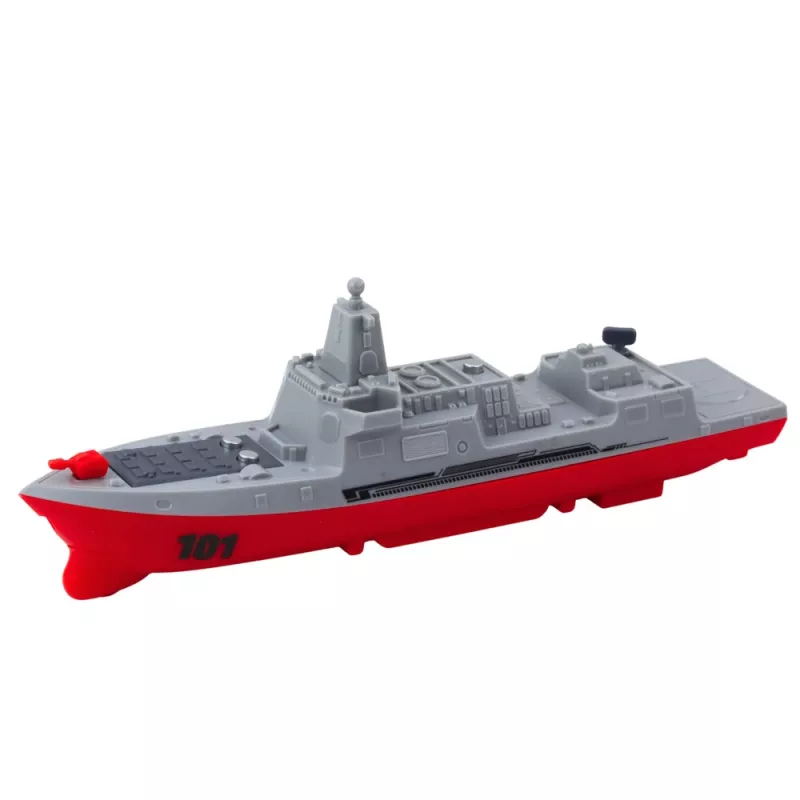 LEAN TOYS Vojenská sada loď ponorka stíhačky rakety