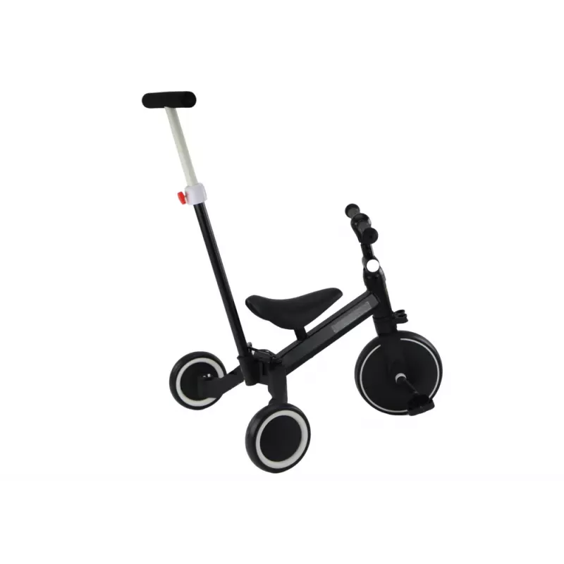 LEAN TRIKE PRO50 Trojkolka s tlačnou rukoväťou čierna