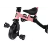 LEAN TRIKE PRO50 Trojkolka s tlačnou rukoväťou ružová