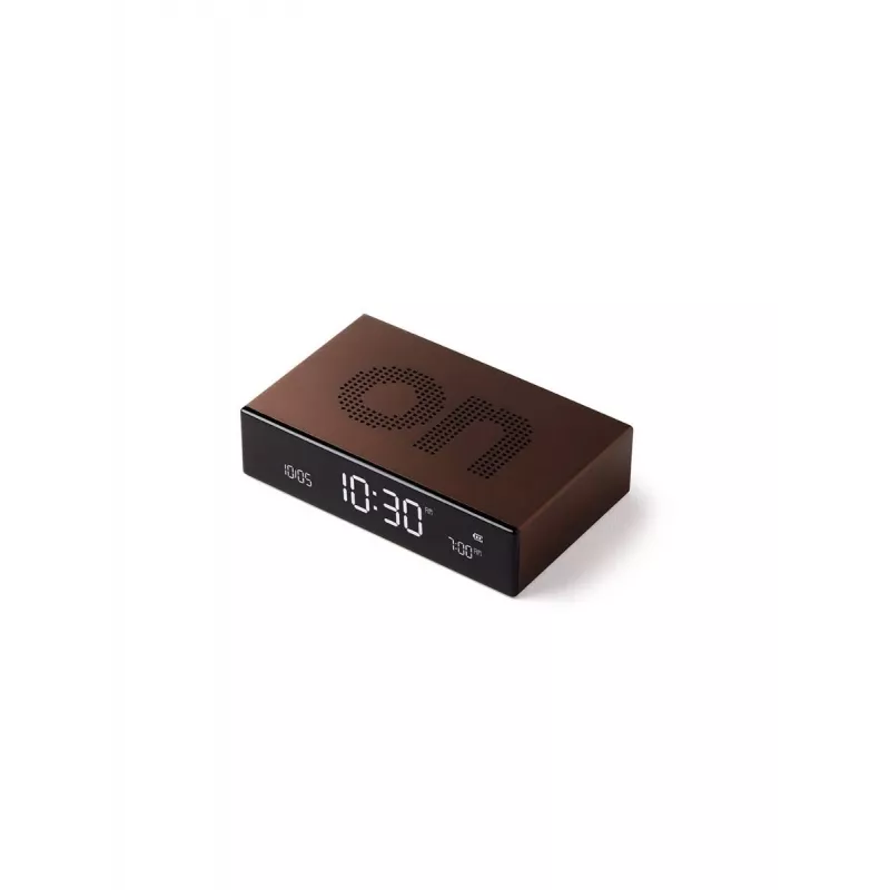 Lexon Flip Premium Budík obojstranný Bronzová LR152BZ