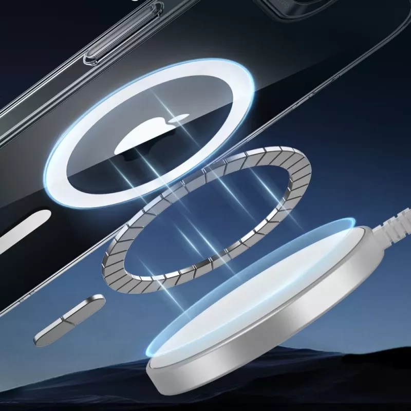 ESR Classic Hybrid HaloLock MagSafe puzdro pre iPhone 16e / 17e, priehľadné