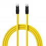 Newell kábel USB-C na USB-C 100W, 2m, silikónový, žlto-čierny