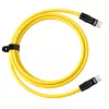 Newell kábel USB-C na USB-C 100W, 2m, silikónový, žlto-čierny