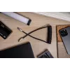 Newell kábel USB-C na USB-C 100W 1,5m silikónový špirálový čierny