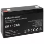 Qoltec AGM batéria 6V 12Ah bezúdržbová LongLife pre UPS, váhy, pokladnice