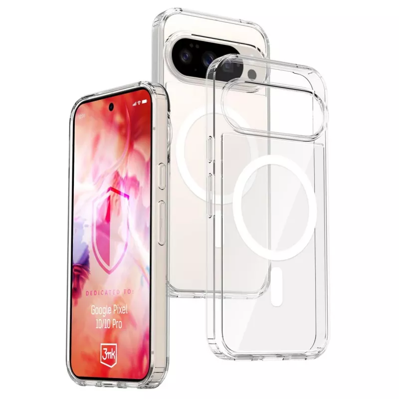 3MK PROTECTION Google Pixel 10/10 Pro - 3mk Hardy LiqForce MagCase čierna