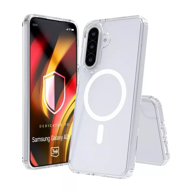 3MK PROTECTION Samsung Galaxy A26 5G - 3mk Hardy LiqForce MagCase čierna